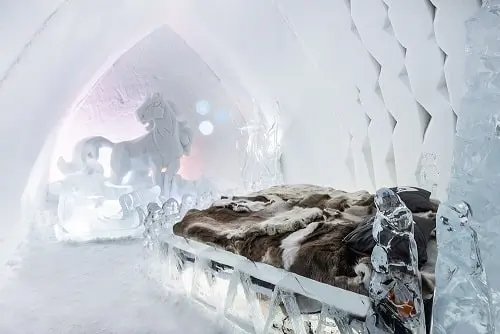 snow hotel in finland