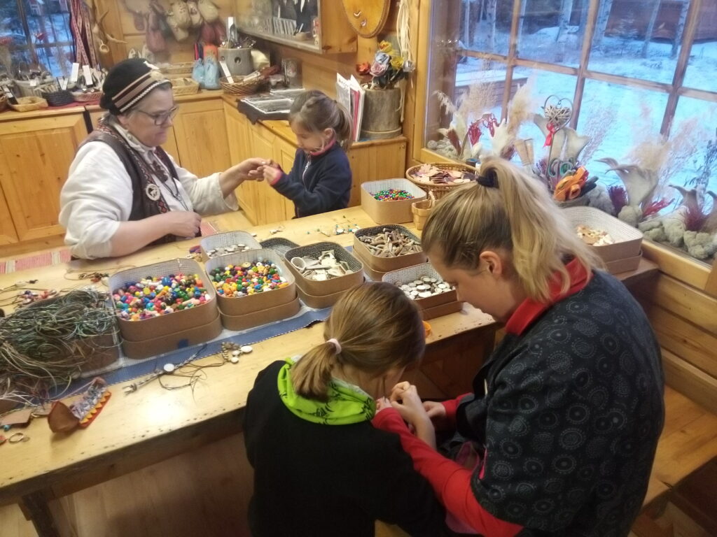 Lappish handcrafts workshop