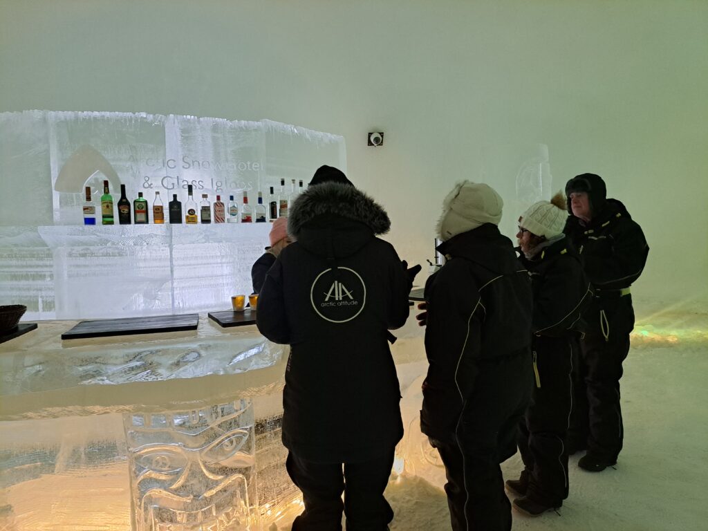 hôtel de glace à Rovaniemi