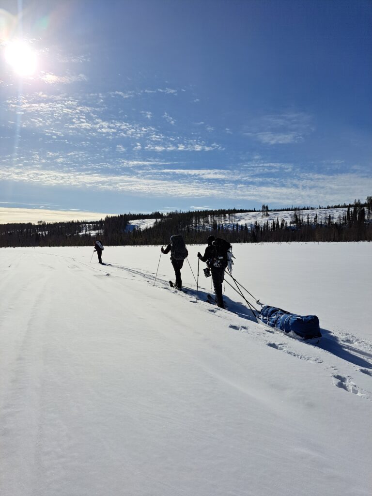 skis de randonnée à Rovaniemi