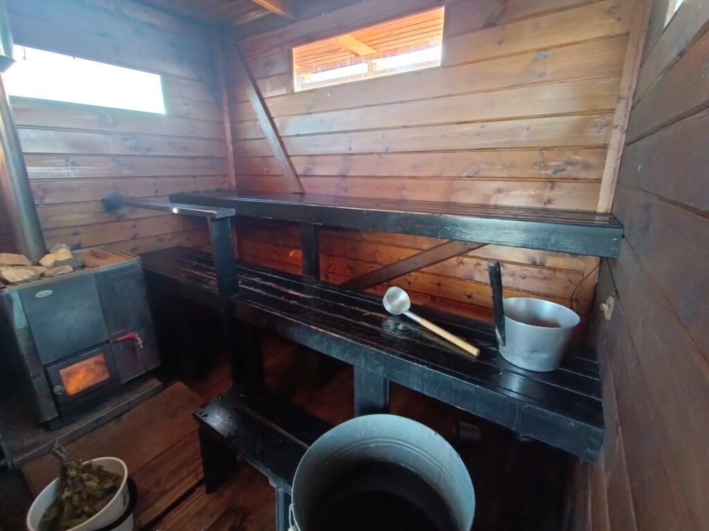 Sauna flottant à Rovaniemi