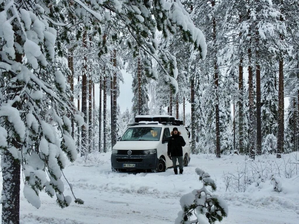 Laponie en camping-car