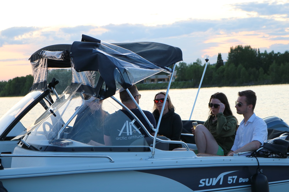 pêcher l'été à Rovaniemi