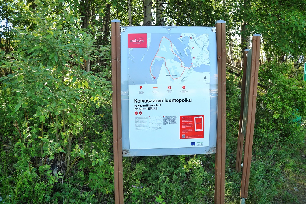 Hiking near Rovaniemi 