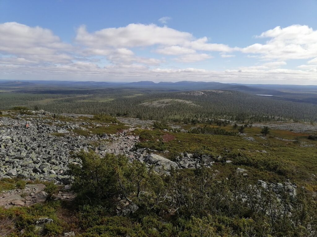 randonnée en Laponie