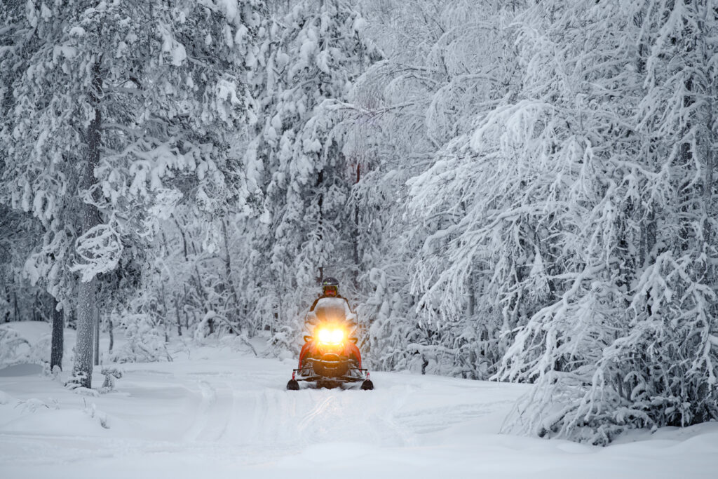 louer des motoneiges à Rovaniemi