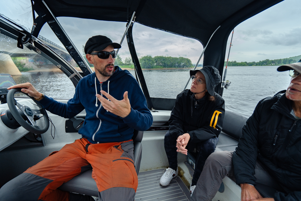 guide en bateau