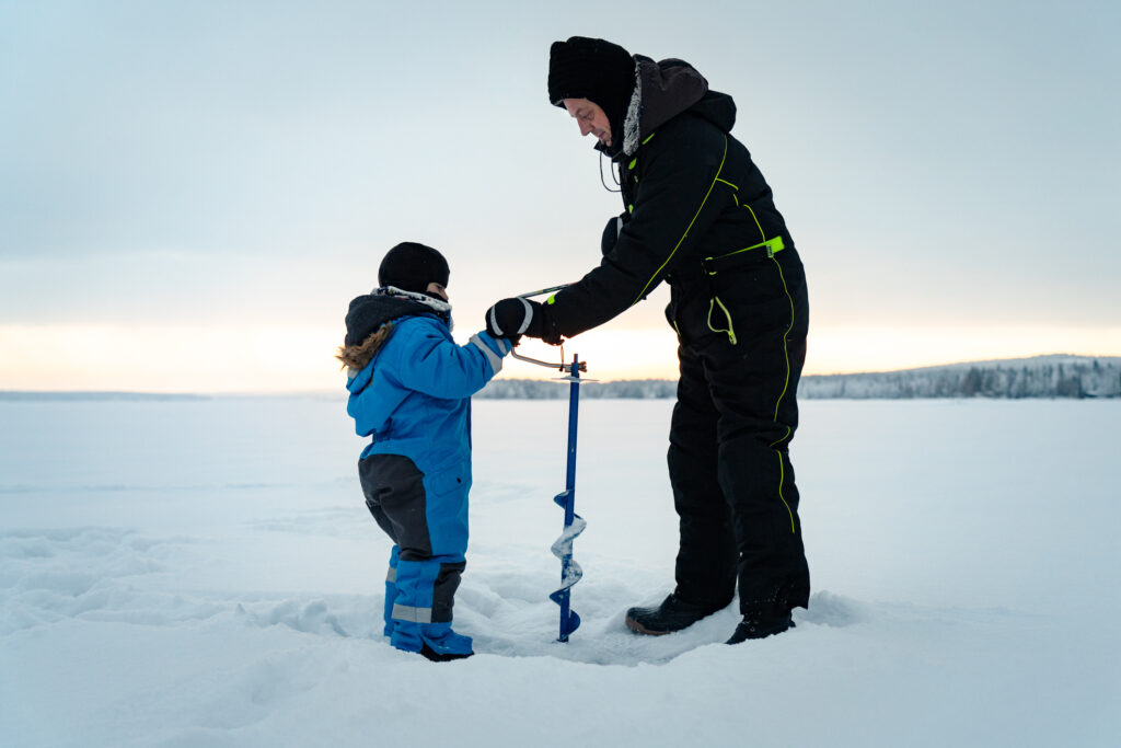 pêche sur glace