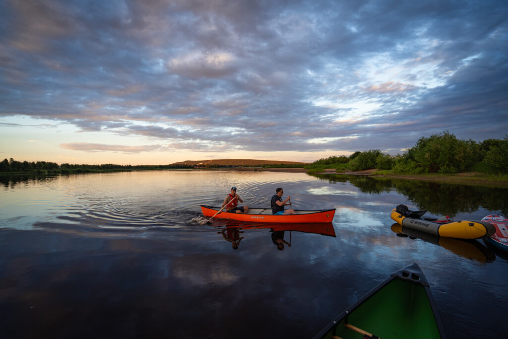 canoa en rovaniemi