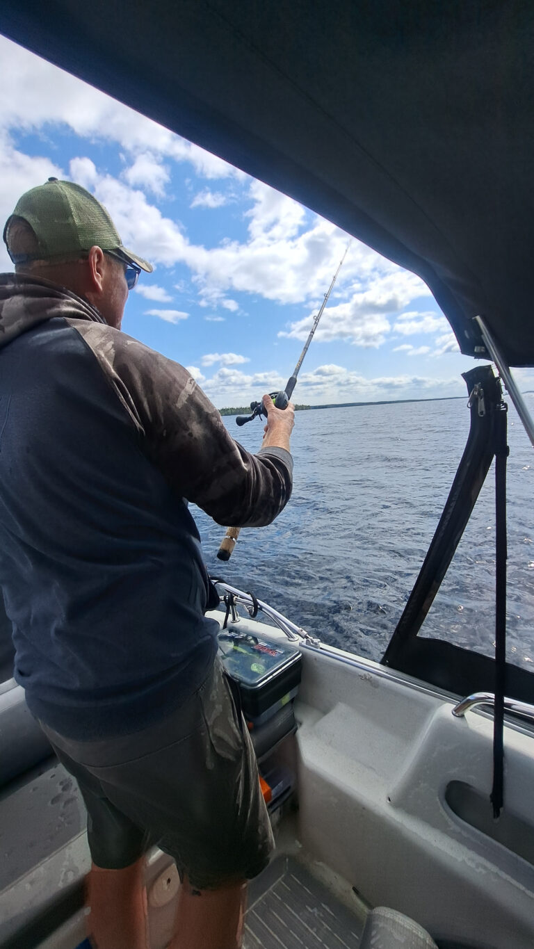 Pêche au brochet en Finlande